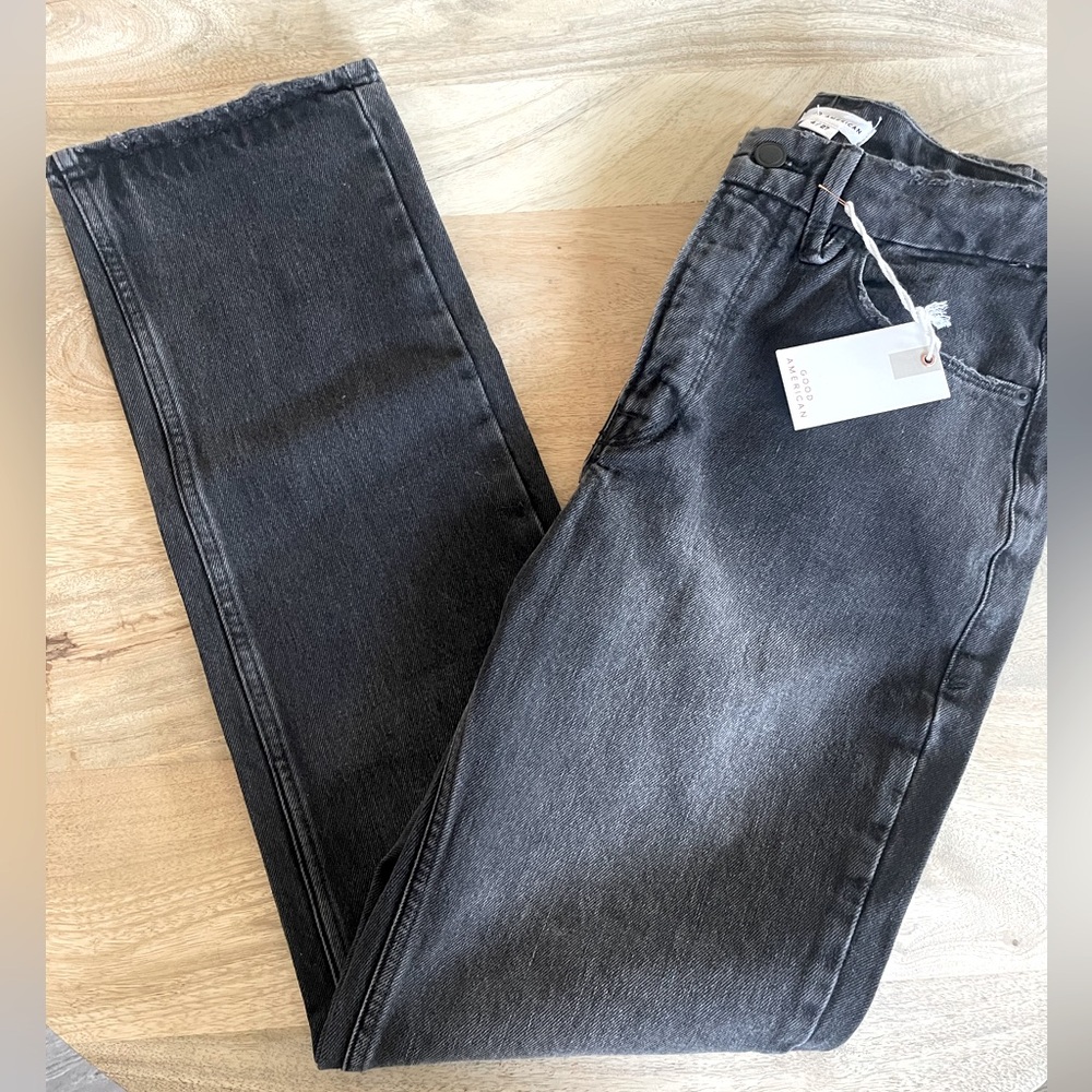 Good American Faded Black Jeans - Size 4/27